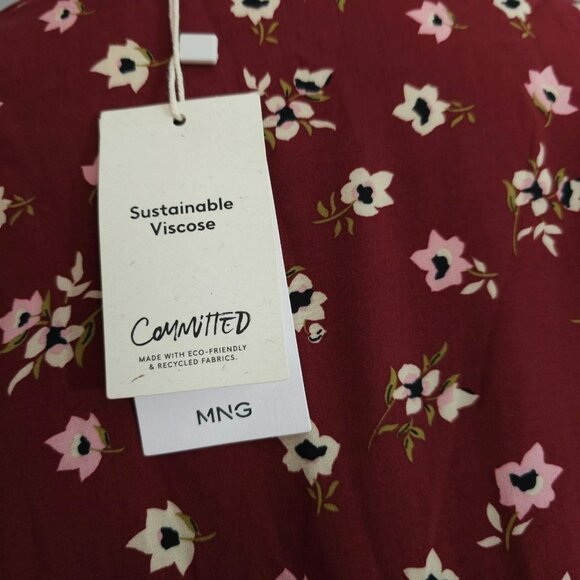 Floral Peasant Dress - Picture 7 of 7